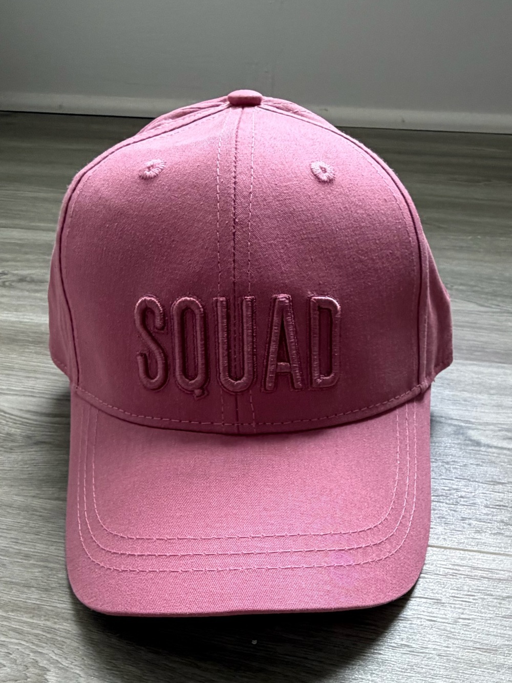 Women’s Pink 'SQUAD' Baseball Cap Tone It Up